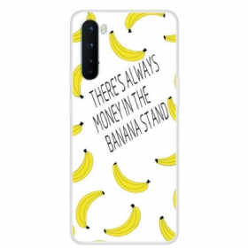 Maskica OnePlus Nord Transparent Banana Money