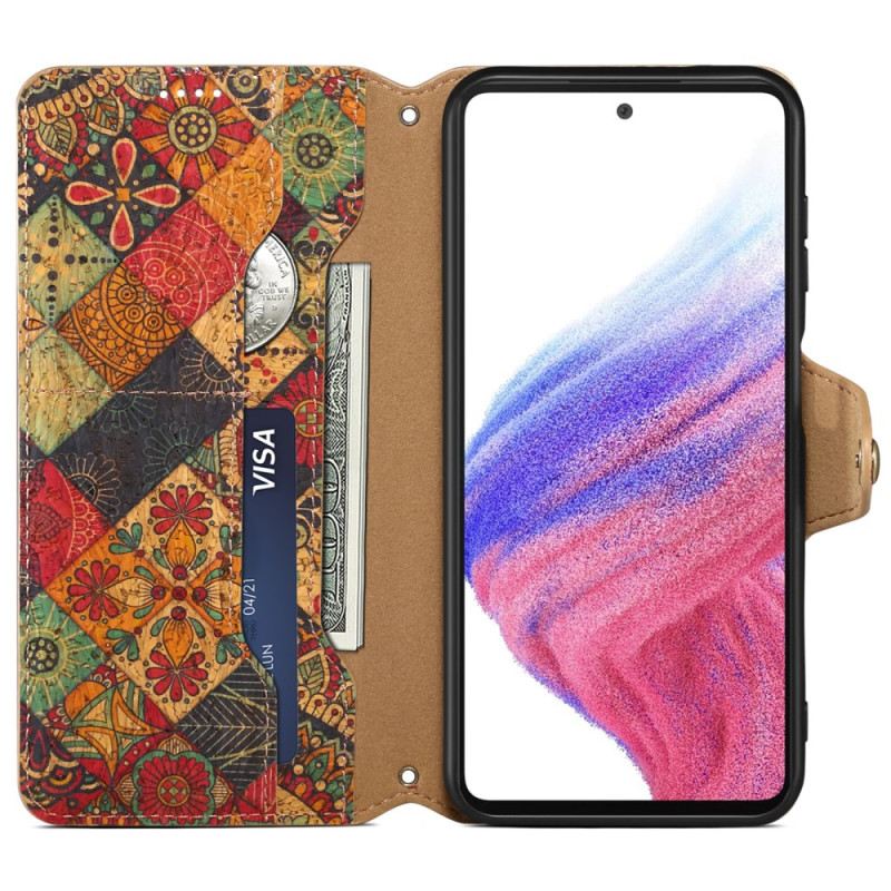 Flip Futrola Samsung Galaxy S24 Plus 5g Maskice Za Mobitele Cvjetni Print