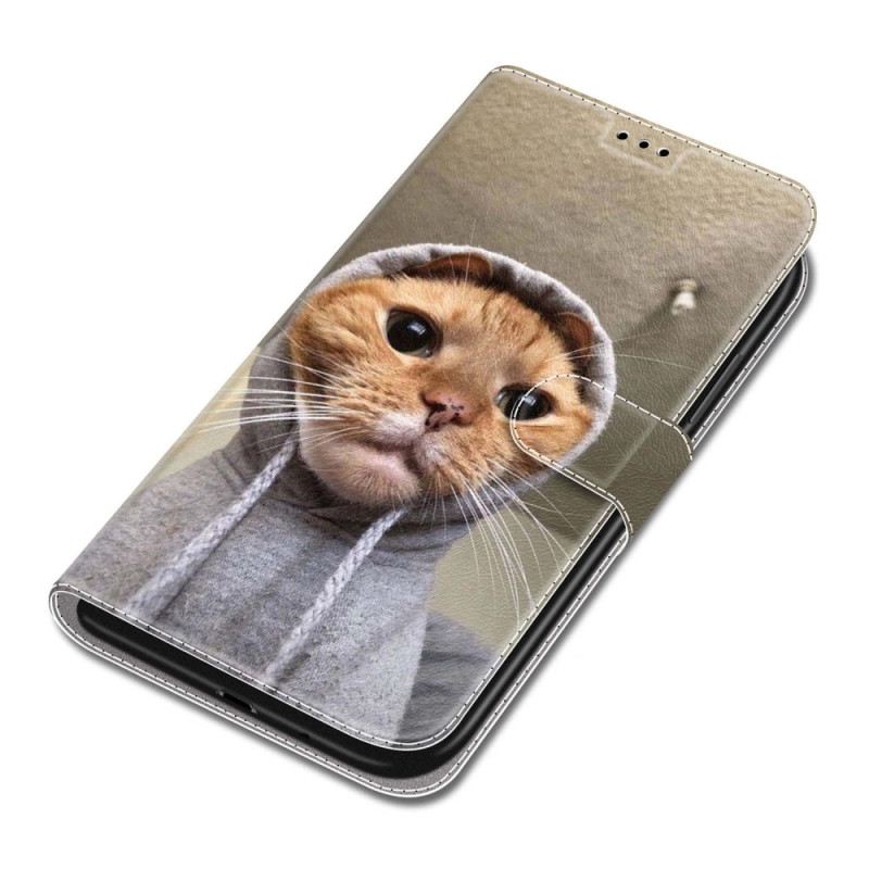 Kožna Futrola Za Samsung Galaxy S24 Plus 5g Yo Cat With Strap