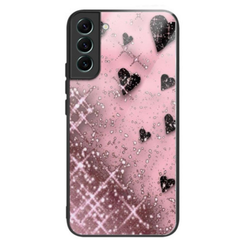 Maskica Samsung Galaxy S24 Plus 5g Pink Love Kaljeno Staklo