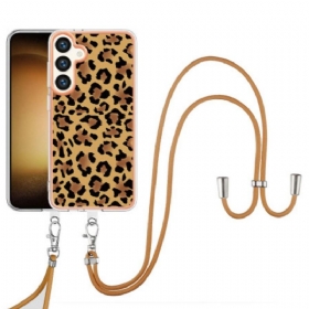 Maskica Samsung Galaxy S24 Plus 5g Vezica Leopard Print