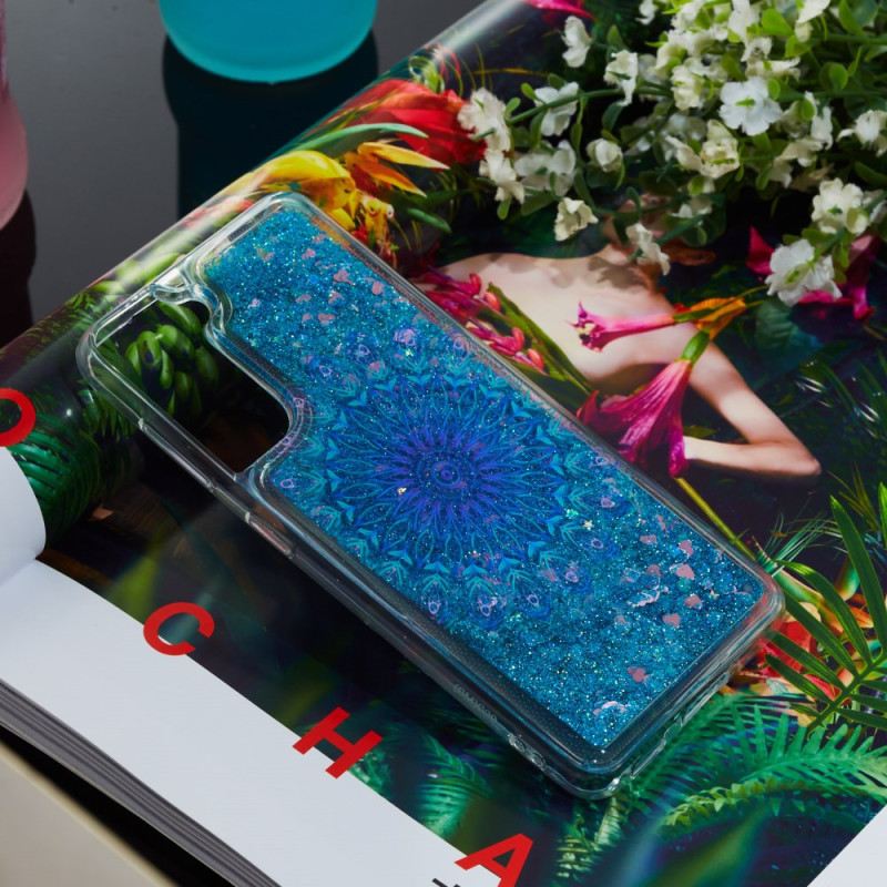 Maskica Za Samsung Galaxy S24 Plus 5g Tekući Glitter I Mandala