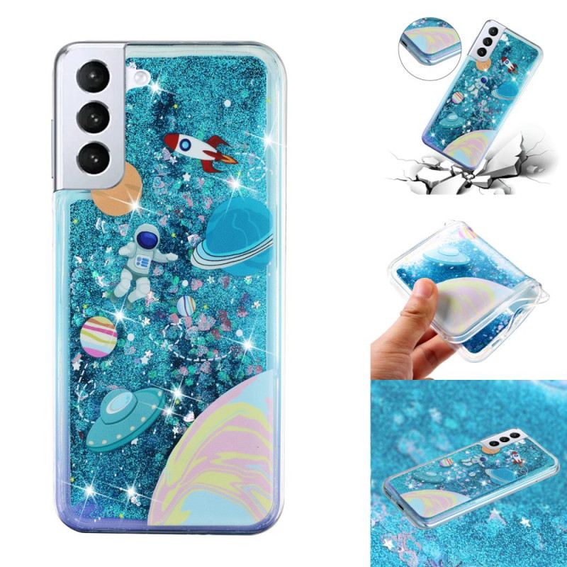 Maskica Za Samsung Galaxy S24 Plus 5g Universe Glitter Tekućina