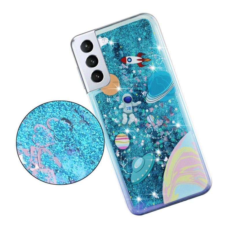 Maskica Za Samsung Galaxy S24 Plus 5g Universe Glitter Tekućina