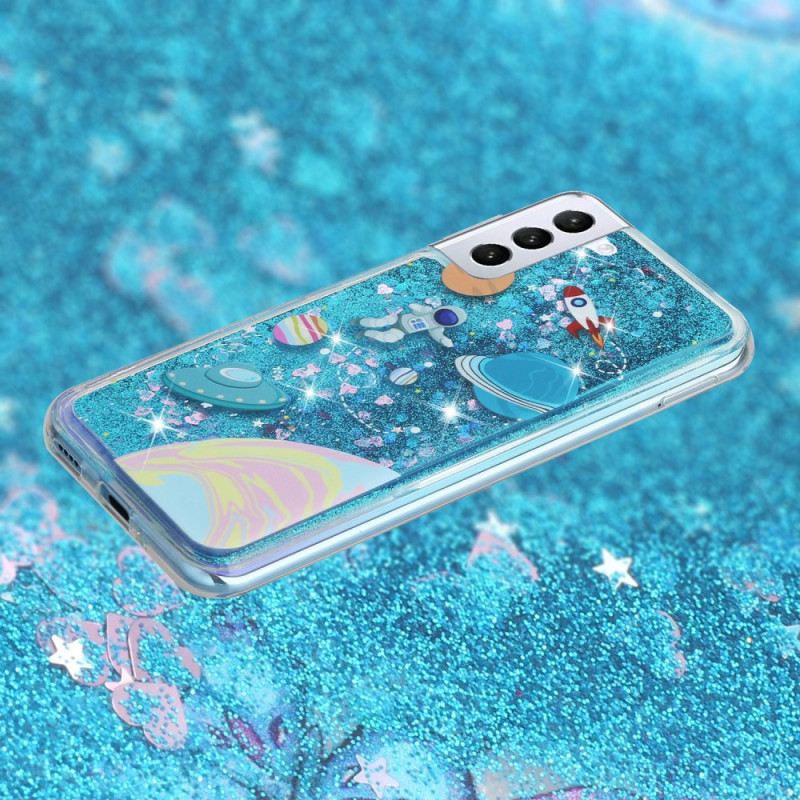 Maskica Za Samsung Galaxy S24 Plus 5g Universe Glitter Tekućina