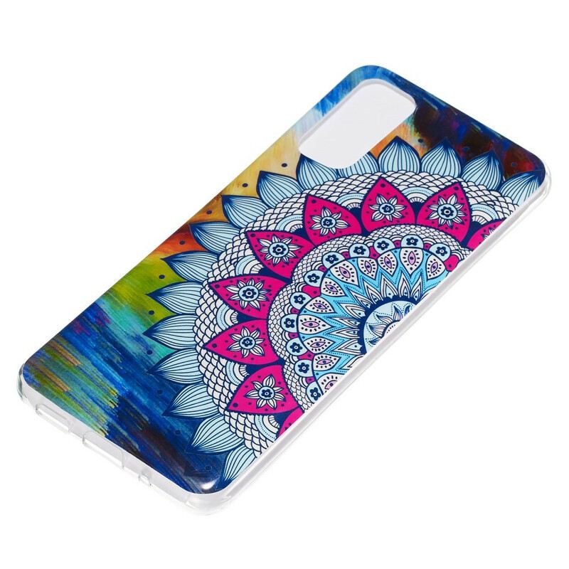 Maskica Samsung Galaxy S20 Fluorescentna Šarena Mandala