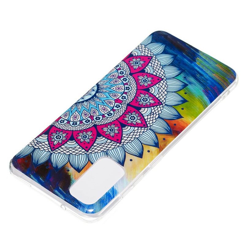 Maskica Samsung Galaxy S20 Fluorescentna Šarena Mandala