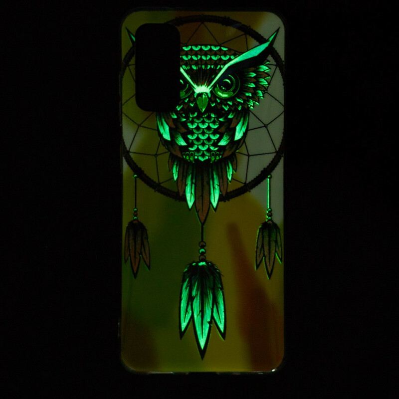 Maskica Samsung Galaxy S20 Fluorescentna Sova Hvatač Snova