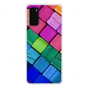 Maskica Samsung Galaxy S20 Kocke U Boji