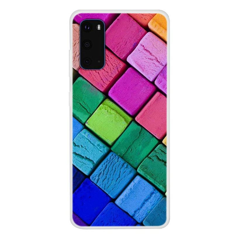 Maskica Samsung Galaxy S20 Kocke U Boji