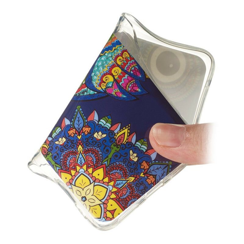 Maskica Samsung Galaxy S20 Mandala Fluorescentne Sove