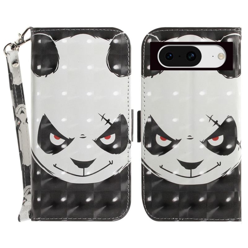 Flip Futrola Google Pixel 8 Maskice Za Mobitele Ljuta Panda S Remenom