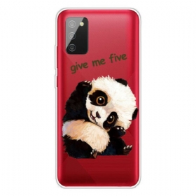 Maskica Samsung Galaxy A02s Bešavna Panda. Daj Mi Pet