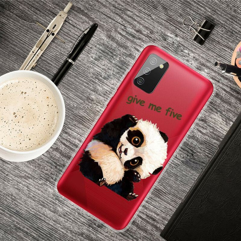 Maskica Samsung Galaxy A02s Bešavna Panda. Daj Mi Pet