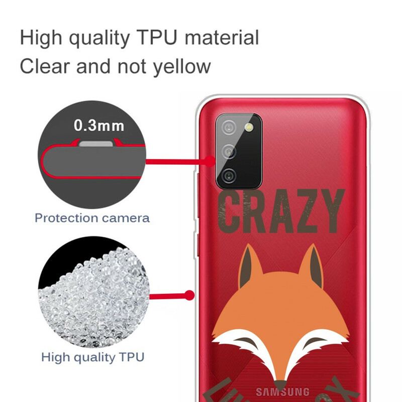 Maskica Samsung Galaxy A02s Fox / Crazy Like A Fox