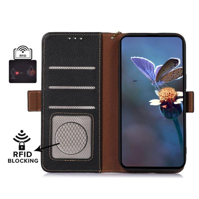 Flip Futrola Xiaomi Redmi Note 13 Pro 4g Maskice Za Mobitele Litchi Kožna Rfid Tehnologija