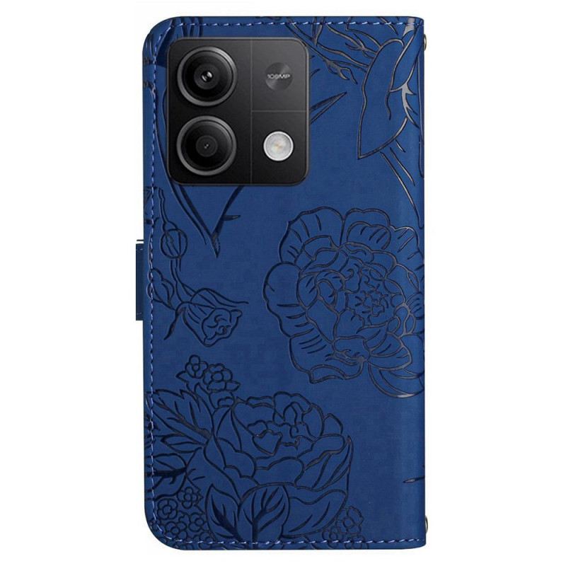 Flip Futrola Xiaomi Redmi Note 13 Pro 4g Maskice Za Mobitele Print Leptira S Remenom