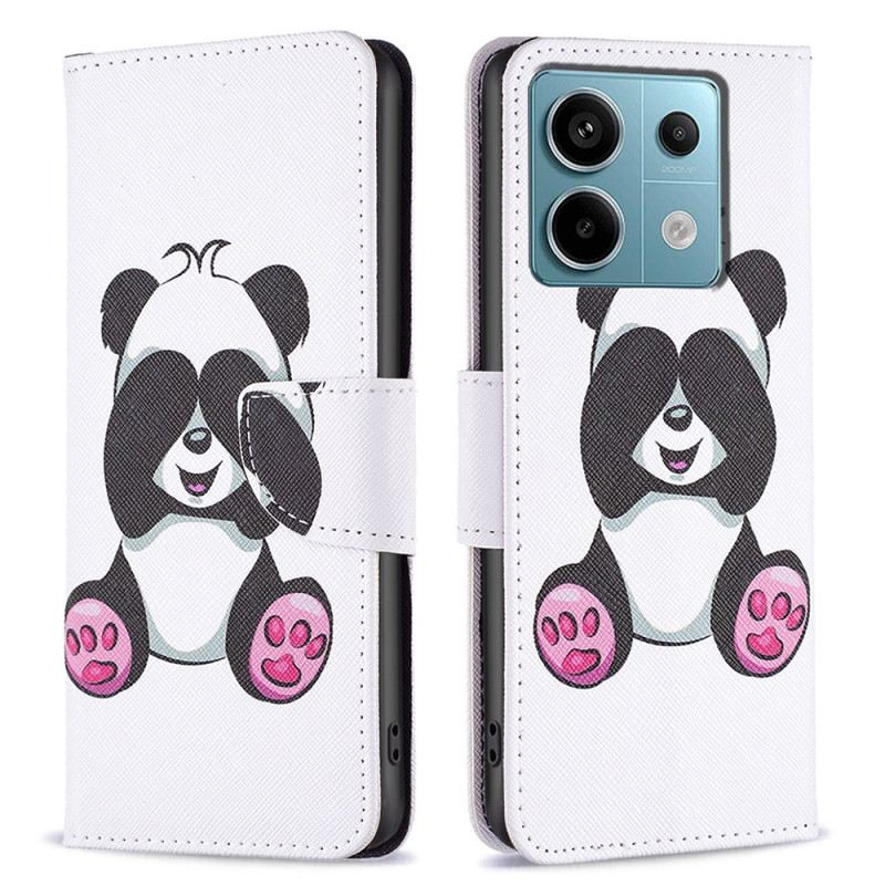 Flip Futrola Xiaomi Redmi Note 13 Pro 4g Panda Uzorak