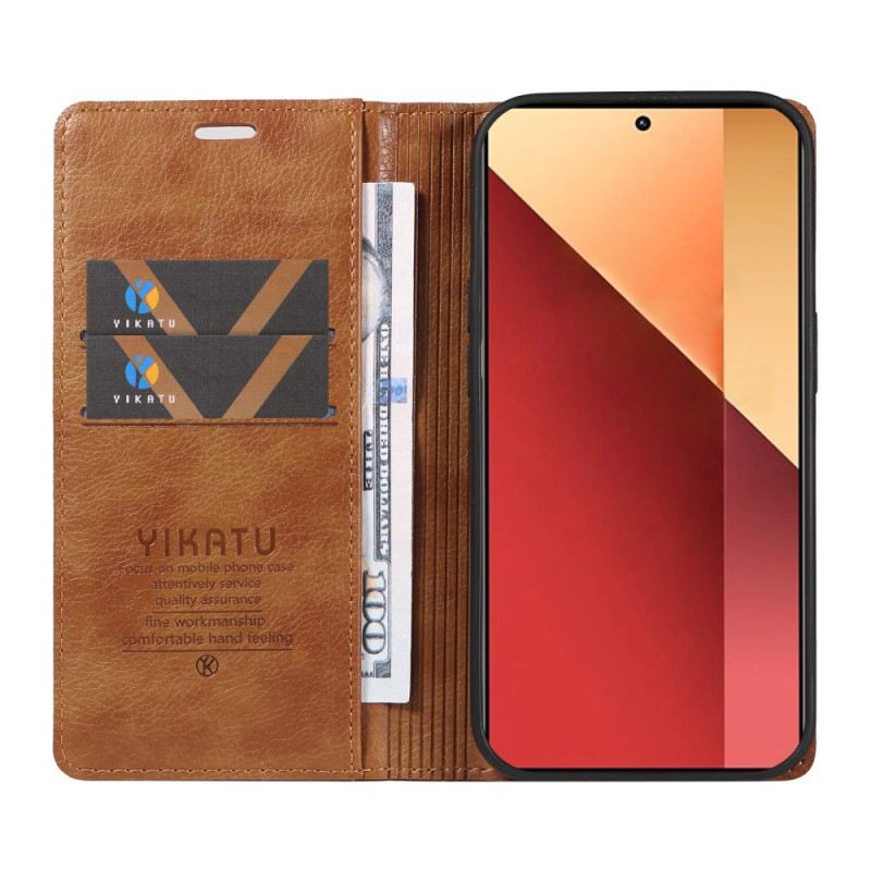 Flip Futrola Xiaomi Redmi Note 13 Pro 4g Vintage Yikatu