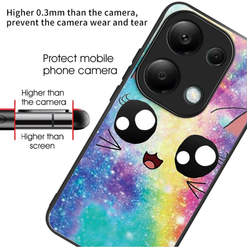 Maskica Xiaomi Redmi Note 13 Pro 4g Kaljeno Staklo Rainbow Cat