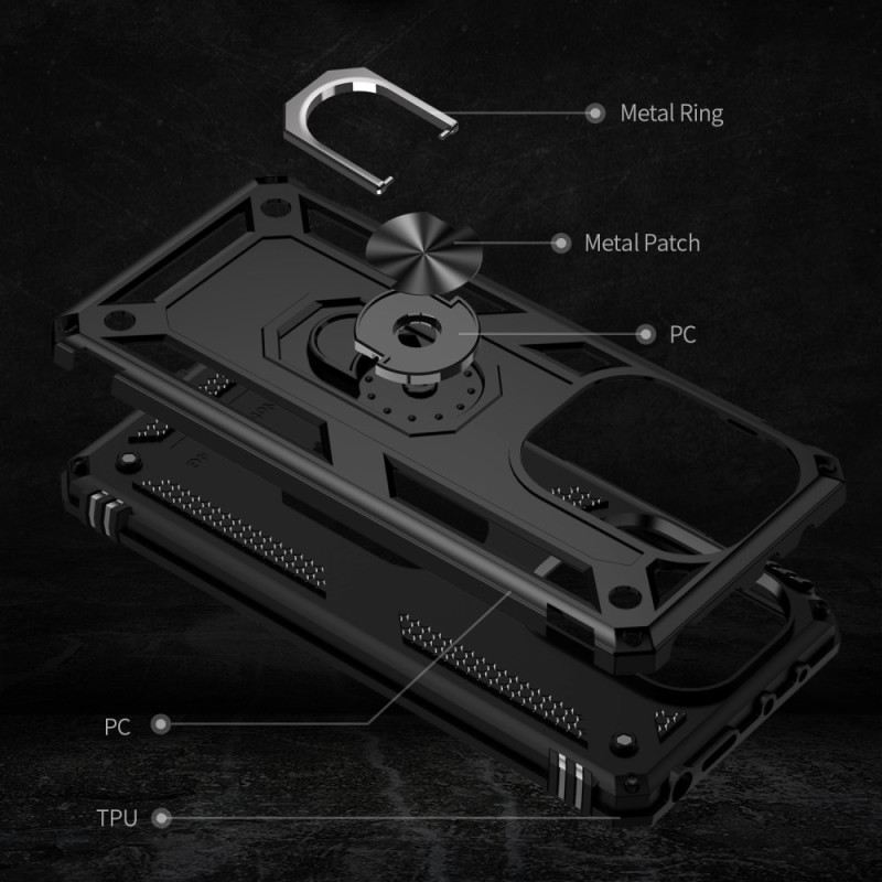 Maskica Xiaomi Redmi Note 13 Pro 4g Maskice Za Mobitele Dvostruki Zaštitni Prsten-nosač