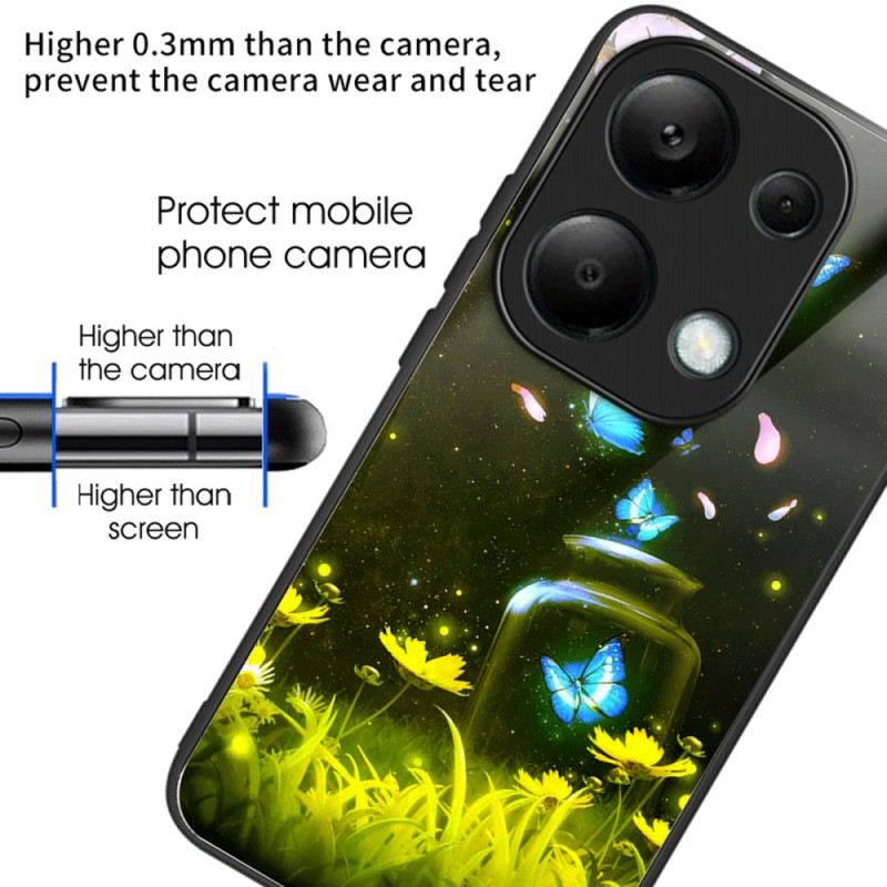 Maskica Xiaomi Redmi Note 13 Pro 4g Maskice Za Mobitele Leptir Boca Od Kaljenog Stakla