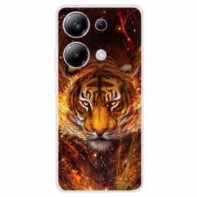 Maskica Xiaomi Redmi Note 13 Pro 4g Maskice Za Mobitele Tigar U Plamenu