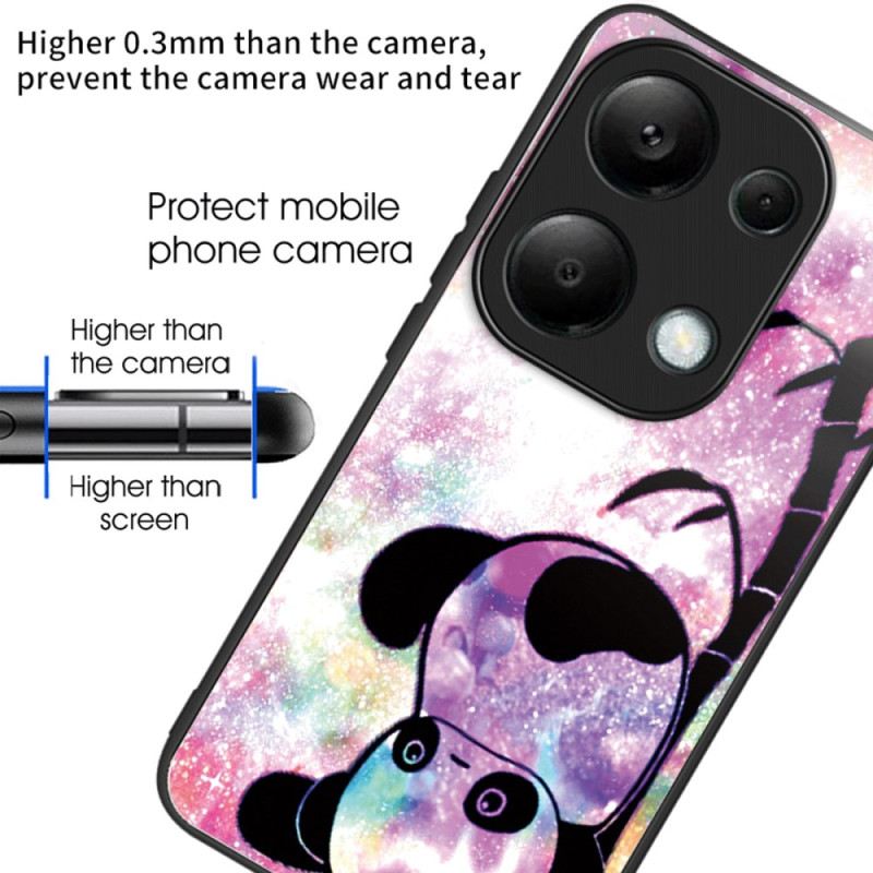 Maskica Xiaomi Redmi Note 13 Pro 4g Slatka Panda Kaljeno Staklo