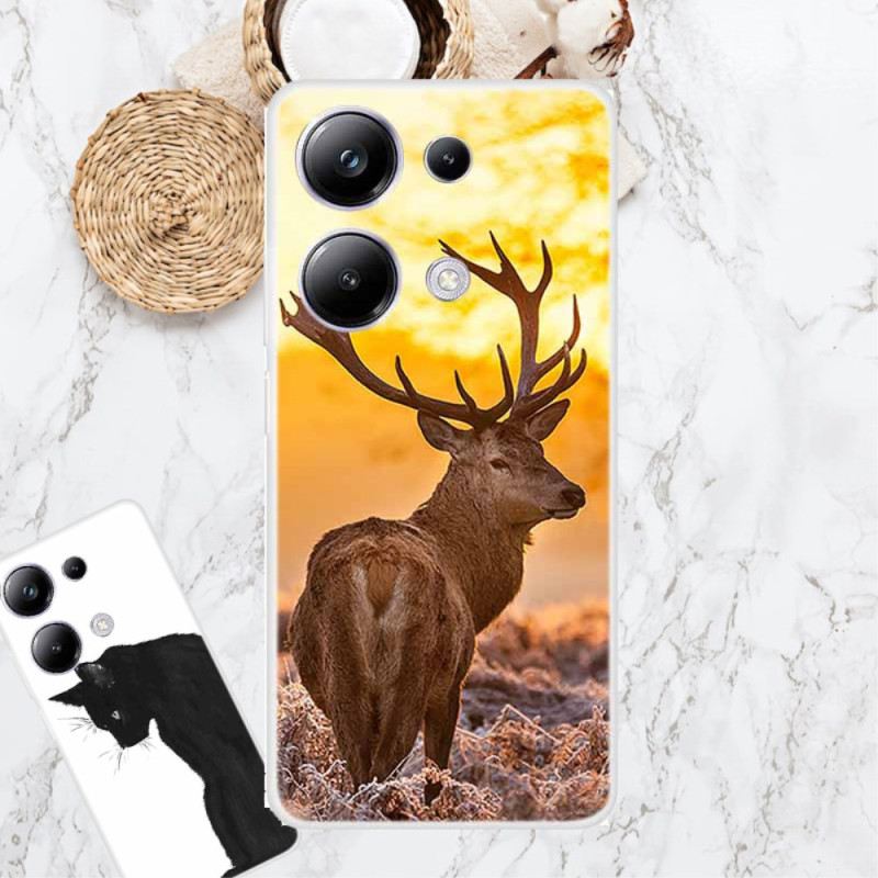 Maskica Xiaomi Redmi Note 13 Pro 4g Wolf Print