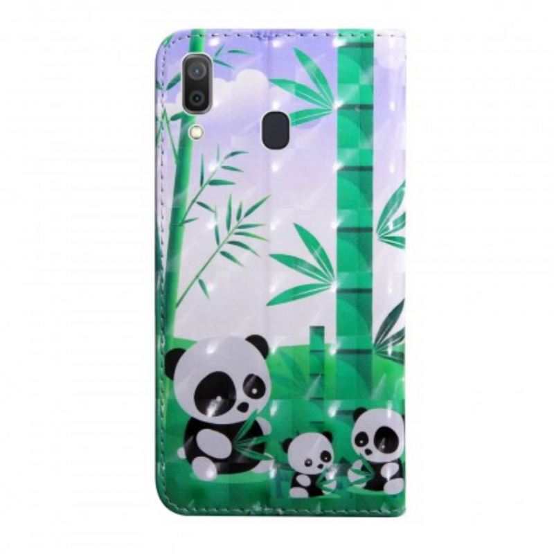 Flip Futrola Samsung Galaxy A40 Panda Obitelj