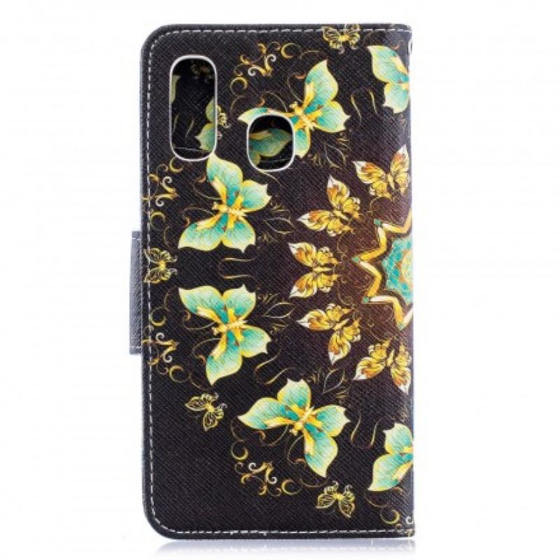 Futrola Samsung Galaxy A40 Mandala Leptiri