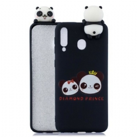 Maskica Samsung Galaxy A40 3d Panda Princ