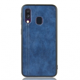 Maskica Samsung Galaxy A40 Couture Efekt Kože