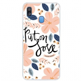 Maskica Samsung Galaxy A40 Obucite Ljubav