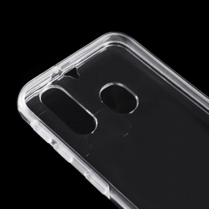 Maskica Samsung Galaxy A40 Prozirna Boja Protiv Žutila