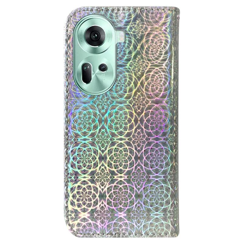 Flip Futrola Oppo Reno 11 5g Maskice Za Mobitele Disco Stil S Remenom