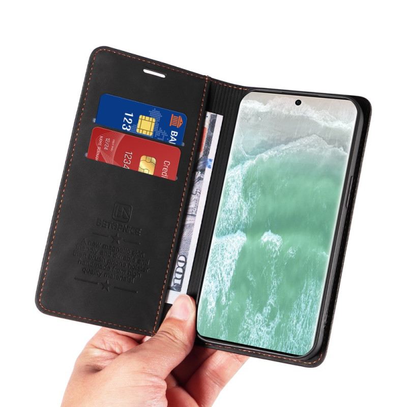 Flip Futrola Za Oppo Reno 11 5g Betopnice Suede Effect Rfid Blokiranje