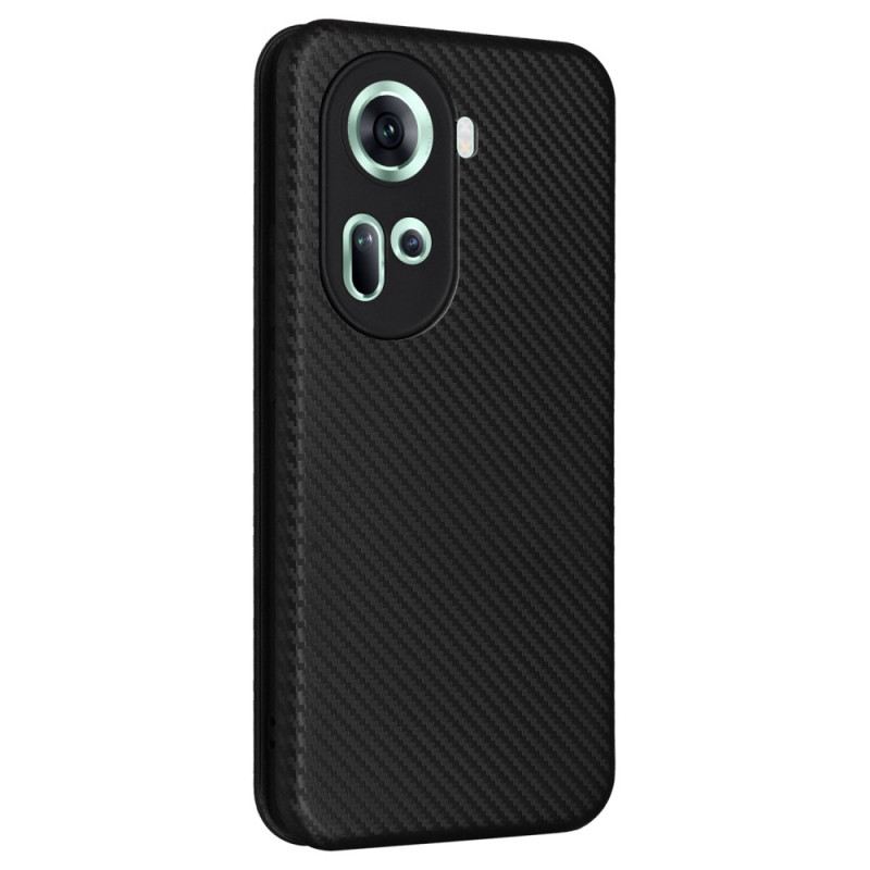 Flip Futrola Za Oppo Reno 11 5g Karbonska Vlakna