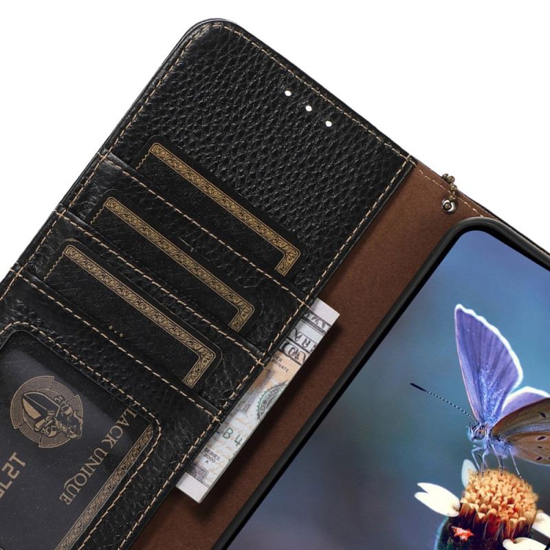 Kožna Futrola Oppo Reno 11 5g (globalna) Rfid Blokirajuća Liči Tekstura