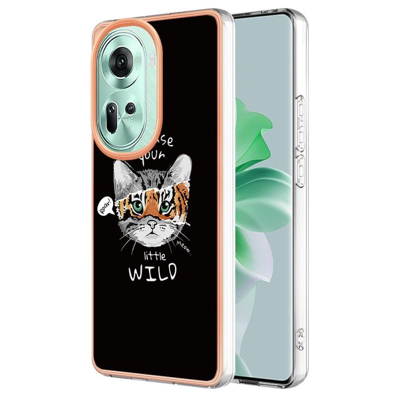 Maskica Oppo Reno 11 5g Mačka I Tigar