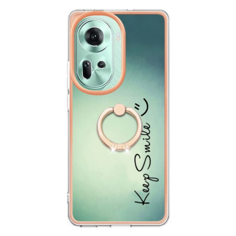 Maskica Oppo Reno 11 5g Maskice Za Mobitele Držač Prstena Keep Smile