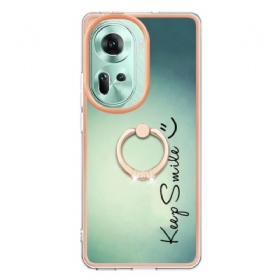 Maskica Oppo Reno 11 5g Maskice Za Mobitele Držač Prstena Keep Smile