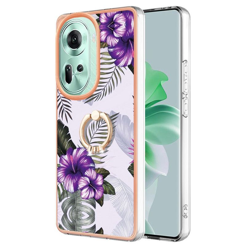 Maskica Oppo Reno 11 5g Mramorirani Dizajn Nosača Prstena