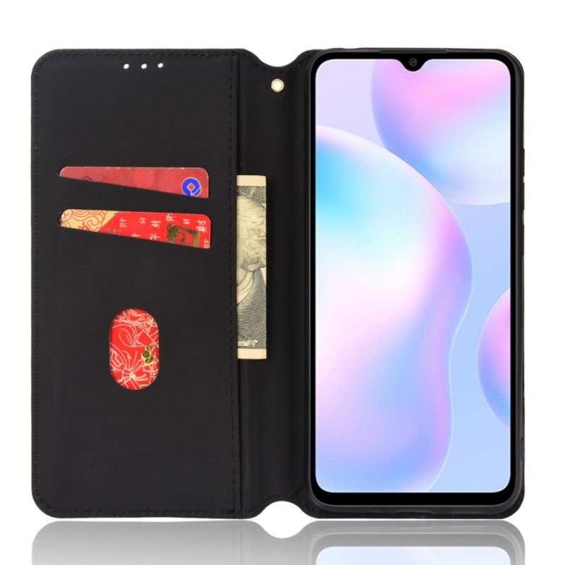 Flip Futrola Xiaomi Redmi 9A Kožna Futrola Efekt Dijamantne Kože