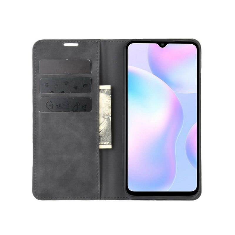 Flip Futrola Xiaomi Redmi 9A Kožna Futrola Efekt Meke Kože