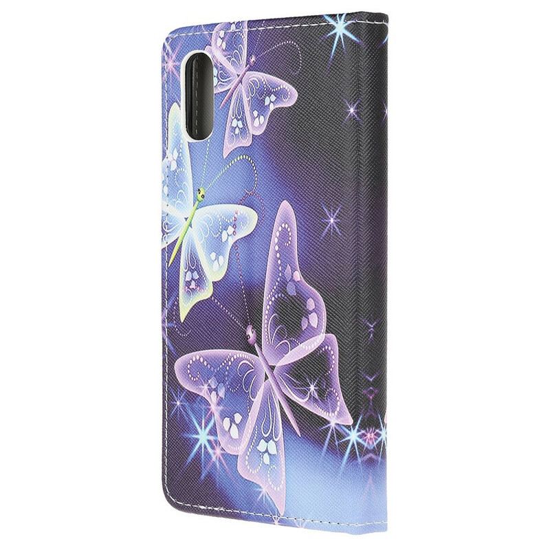 Flip Futrola Xiaomi Redmi 9A Neonski Leptiri