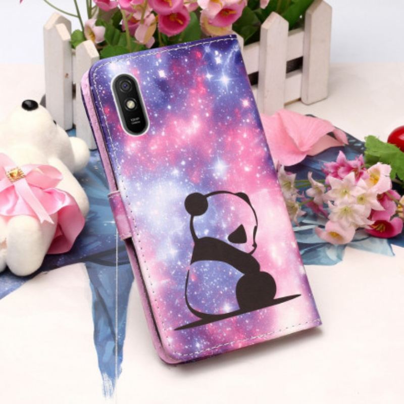 Futrola Xiaomi Redmi 9A Lanyard Panda Razmišljanja