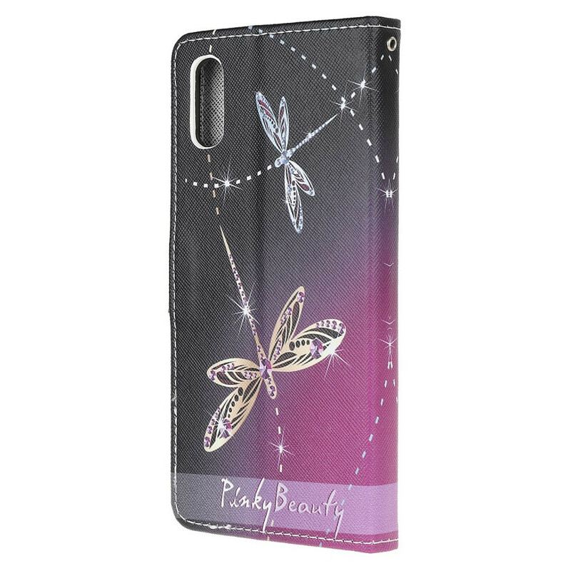 Kožna Futrola Xiaomi Redmi 9A Dragonflies S Remenčićima