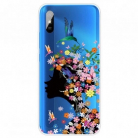 Maskica Xiaomi Redmi 9A Lijepa Cvjetna Glava