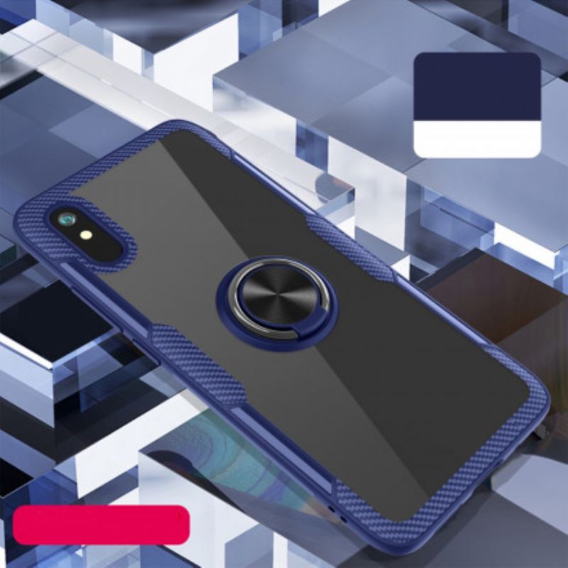 Maskica Xiaomi Redmi 9A Metalni Prsten Od Karbonskih Vlakana